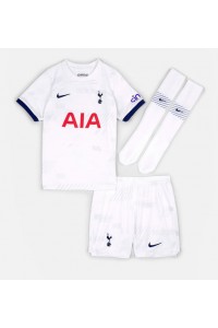 Fotbalové Dres Tottenham Hotspur Dětské Domácí Oblečení 2023-24 Krátký Rukáv (+ trenýrky)